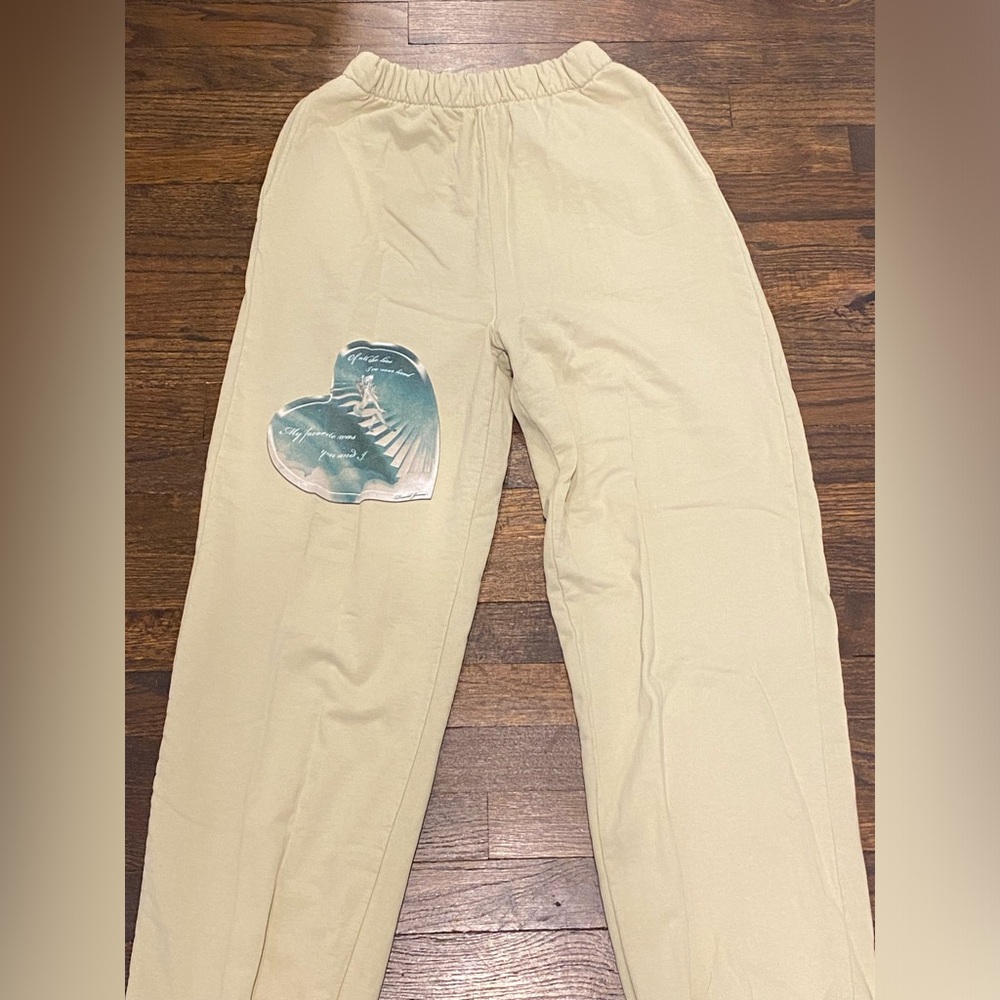 Boys lie xs sweatpants green